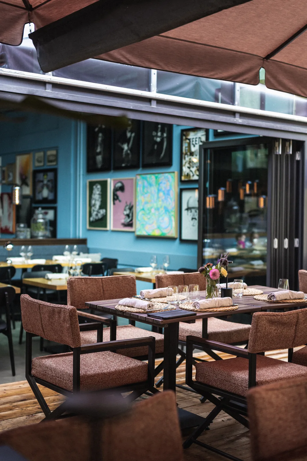 Blick ins Restaurant