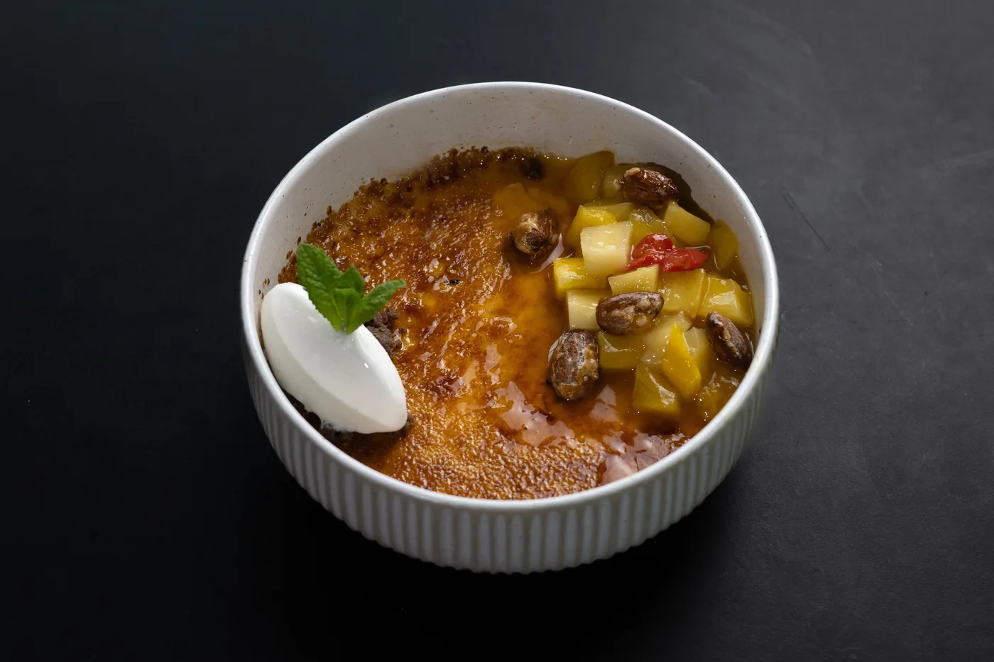 Zitronengras Crème Brûlée
